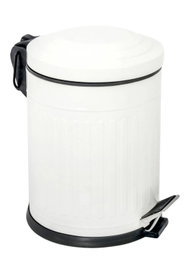 Hermia Cesta de Metal Blanca d90